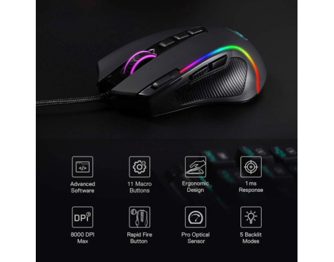 Redragon M612 Predator RGB