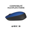 Logitech M171 Wireless Mouse (Blue)