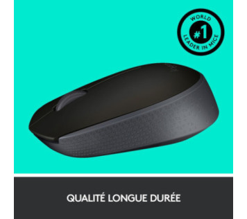 Logitech M171 Wireless Mouse (Noir) - Souris Maroc