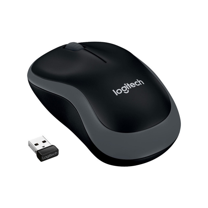 Logitech Wireless Mouse M185 (Gris)
