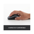 Logitech Wireless Mouse M185 (Gris)