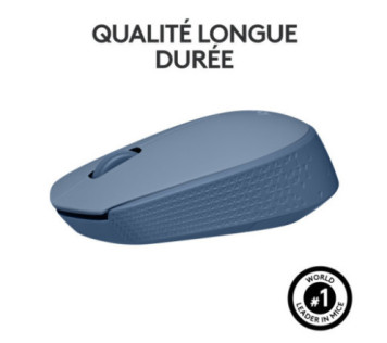 Logitech M171 Wireless Mouse (Blue Gray)