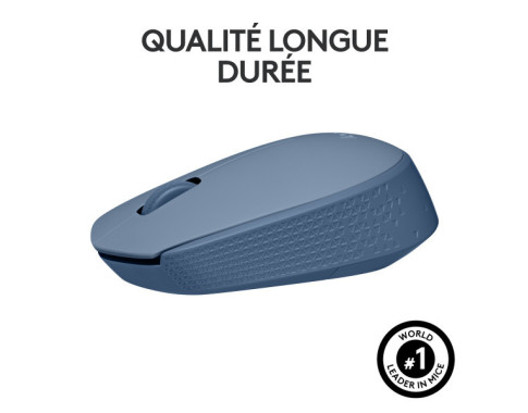 Logitech M171 Wireless Mouse (Blue Gray)