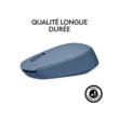 Logitech M171 Wireless Mouse (Blue Gray)