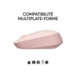 Logitech M171 Wireless Mouse (Rose)