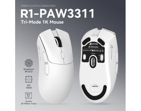 ATTACK SHARK R1 WHITE