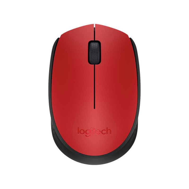 Logitech M171 Wireless Mouse (Red)