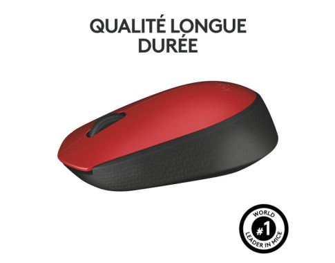 Logitech M171 Wireless Mouse (Red)