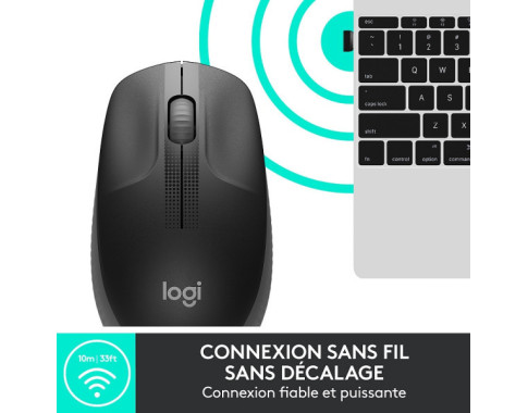 Logitech M190 (Charbon)