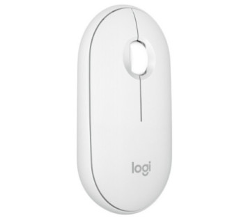 Logitech Pebble 2 M350s (Tonal White) sur PC Gamer Master au Maroc