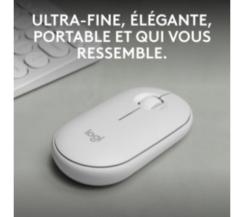 Logitech Pebble 2 M350s (Tonal White)
