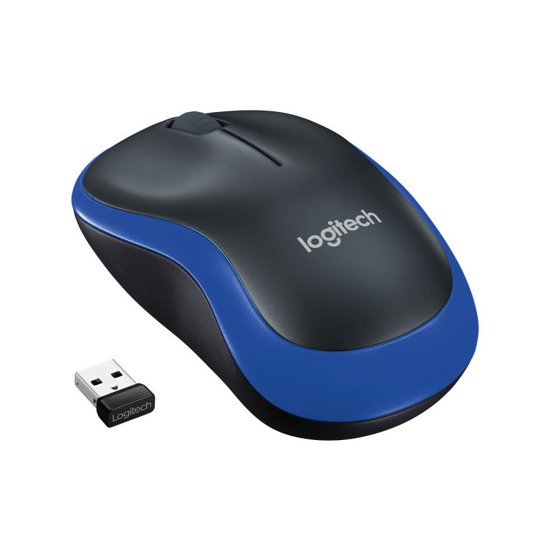 Logitech Wireless Mouse M185 (Blue)