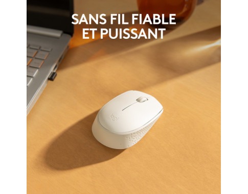Logitech M171 Wireless Mouse (White)