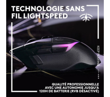 Logitech G G502X Plus Noir - Souris Maroc
