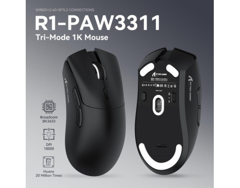 ATTACK SHARK R1 Black