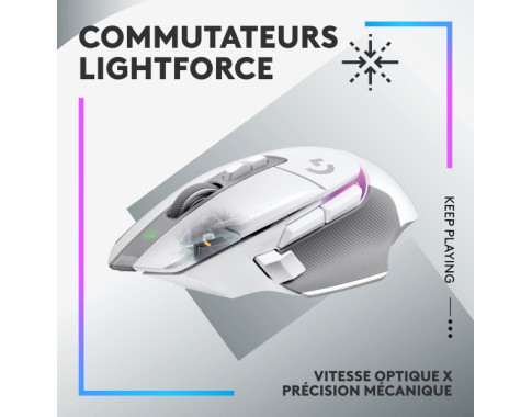 Logitech G G502X Plus Blanc