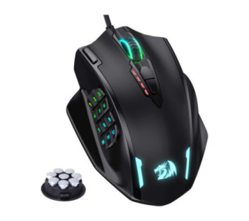 Redragon M908 Impact RGB MMO sur PC Gamer Master au Maroc