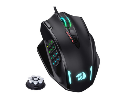 Redragon M908 Impact RGB MMO sur PC Gamer Master au Maroc