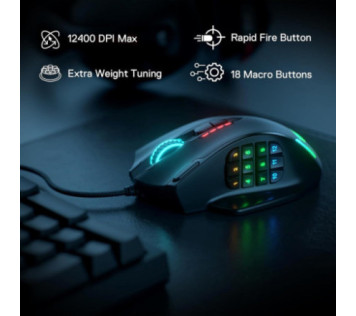 Redragon M908 Impact RGB MMO