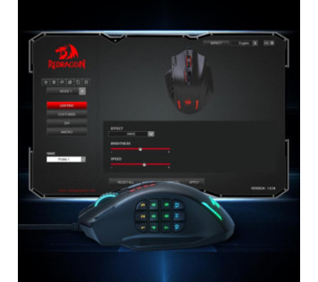 Redragon M908 Impact RGB MMO - Souris Maroc