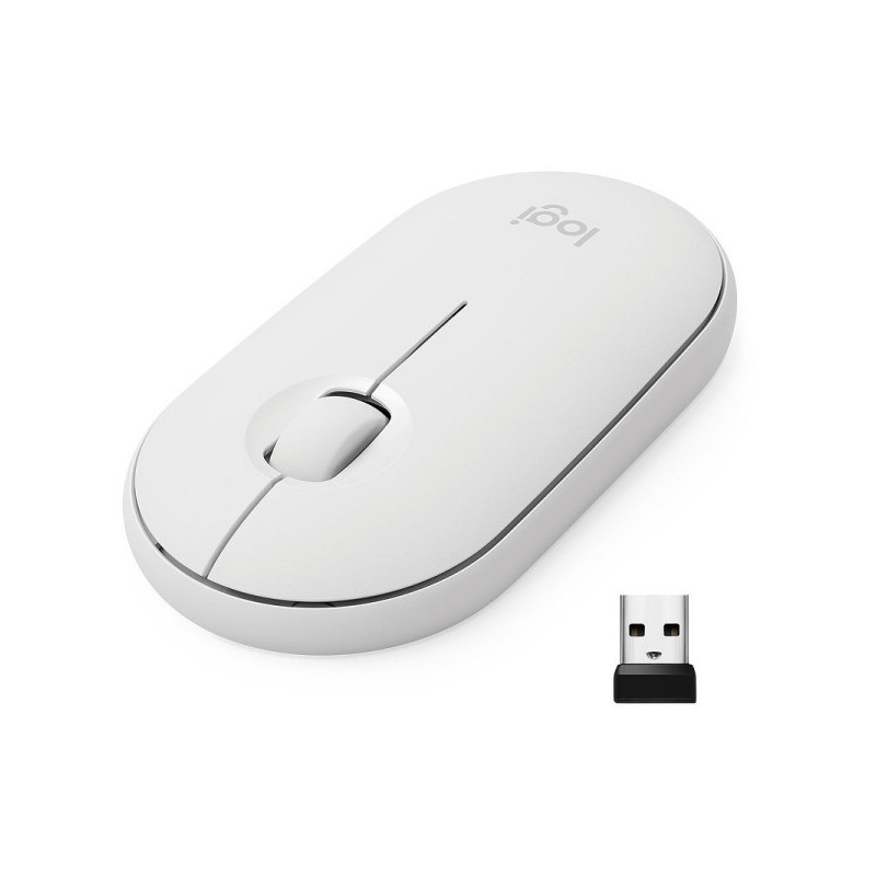Logitech Pebble M350 (Blanc)