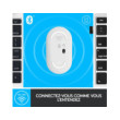 Logitech Pebble M350 (Blanc)