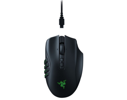 Razer Naga V2 Pro (Noir) sur PC Gamer Master au Maroc