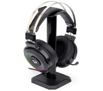 Redragon H320 Lamia RGB Wired Gaming Headset + Stand sur PC Gamer Master au Maroc