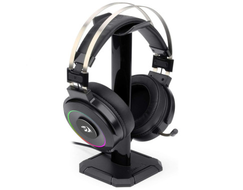 Redragon H320 Lamia RGB Wired Gaming Headset + Stand sur PC Gamer Master au Maroc