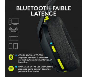 Logitech G G435 (Noir) - Casque Maroc