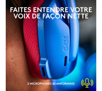 Logitech G G435 (Blue) - Casque Maroc