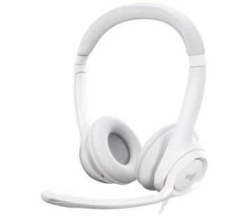 Logitech USB Headset H390 (Blanc) sur PC Gamer Master au Maroc