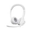 Logitech USB Headset H390 (Blanc)