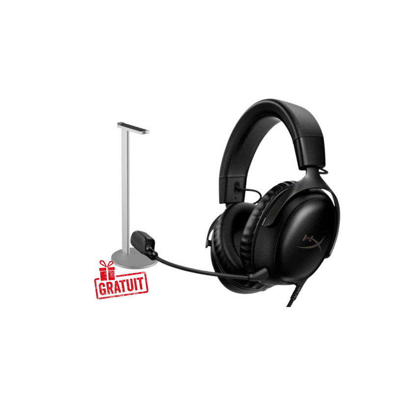 Bundle HyperX Cloud III (noir) + XTRMLAB X1-10SPH