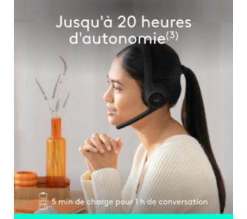 Logitech Zone 300 Black - Casque Maroc