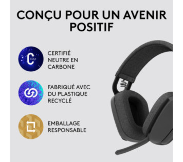 Logitech Zone Vibe 100 Graphite - Casque Maroc