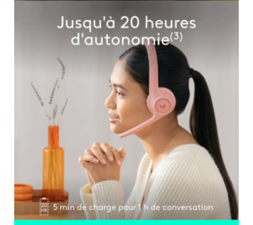 Logitech Zone 300 Rose