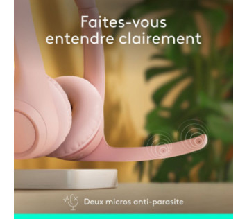 Logitech Zone 300 Rose - Casque Maroc