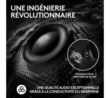 Logitech G Pro X 2 Lightspeed (Black) - Casque Maroc