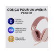 Logitech Zone Vibe 100 Rose