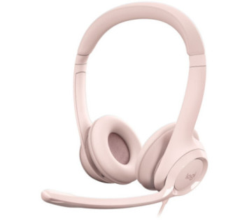 Logitech USB Headset H390 (Rose) sur PC Gamer Master au Maroc