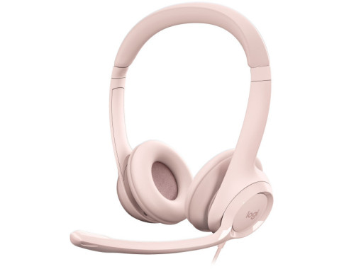 Logitech USB Headset H390 (Rose) sur PC Gamer Master au Maroc