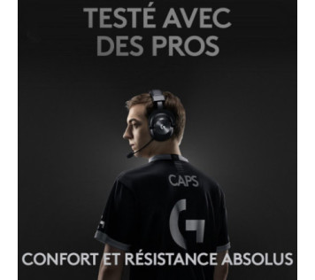 Logitech G Pro X Wireless Lightspeed Gaming Headset (Noir)