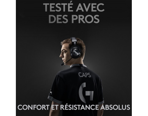 Logitech G Pro X Wireless Lightspeed Gaming Headset (Noir)