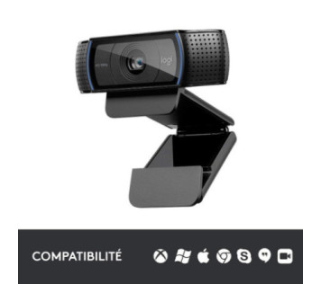Logitech HD Pro Webcam C920 Refresh - Webcam Maroc