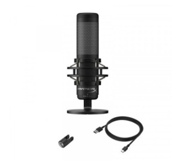 HyperX Quadcast S RGB Noir - Microphone Maroc