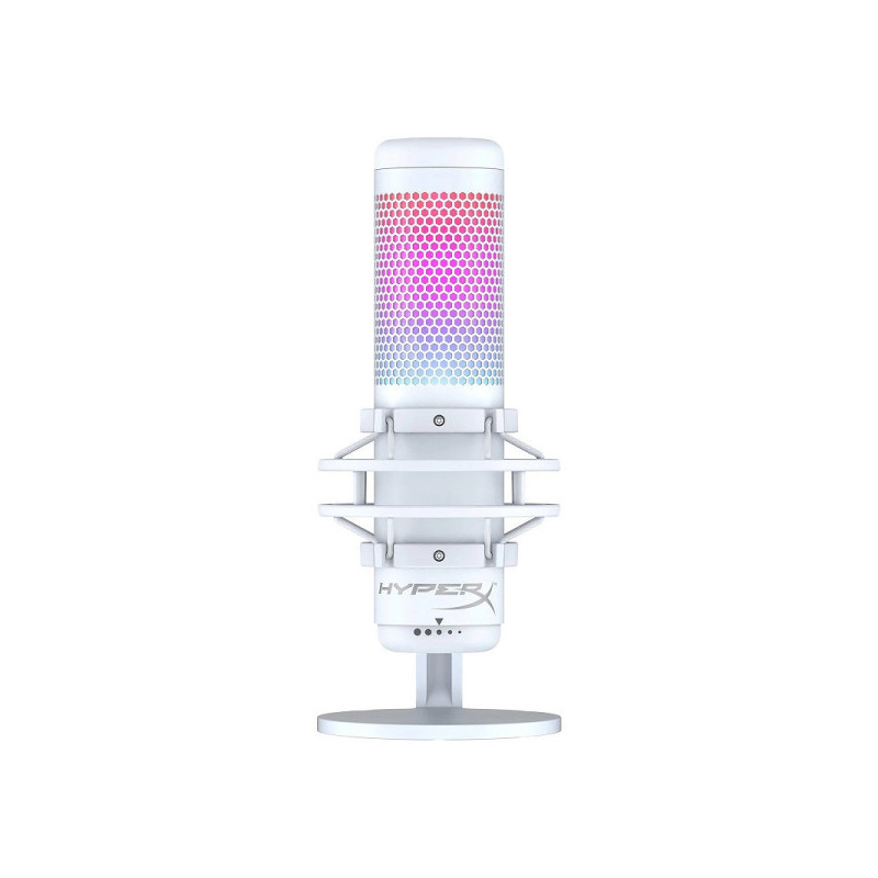 HyperX Quadcast S RGB Blanc