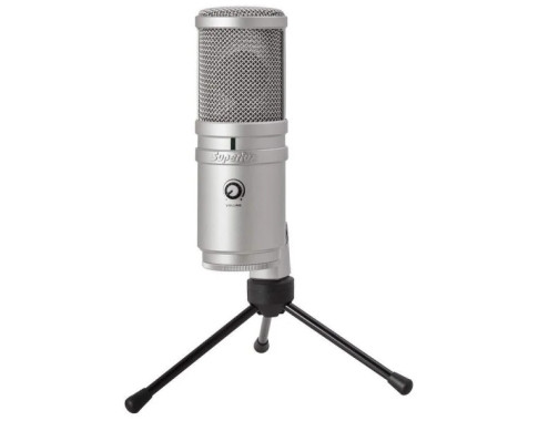 SUPERLUX E205U USB MICROPHONE STUDIO USB AVEC SUPPORT DE TABLE INCLUS sur PC Gamer Master au Maroc