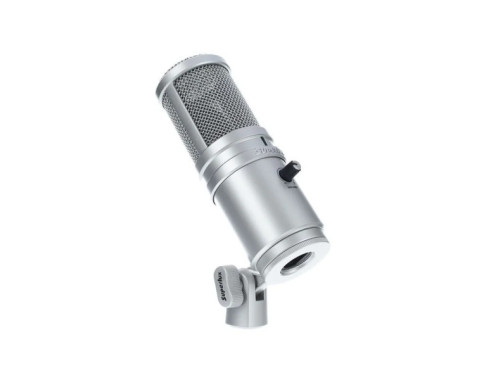 SUPERLUX E205U USB MICROPHONE STUDIO USB AVEC SUPPORT DE TABLE INCLUS