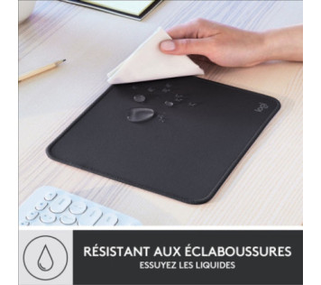 Logitech Mouse Pad Studio Series (Graphite) - Tapis de souris Maroc
